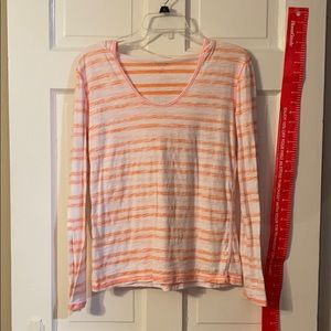 Striped Calvin Klein Performance hooded T